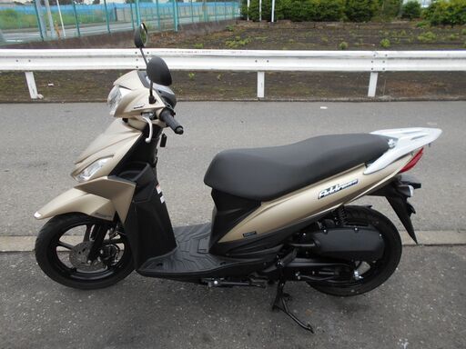 SUZUKI アドレス110　ゴールド