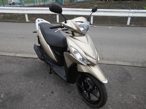 SUZUKI アドレス110　ゴールド