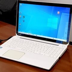 東芝【起動15秒】タッチパネル win10 i7 SSD240GB office CAD