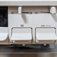 【値下げ】パロマガスコンロ　プロパンガス用　左大バーナーホワイト