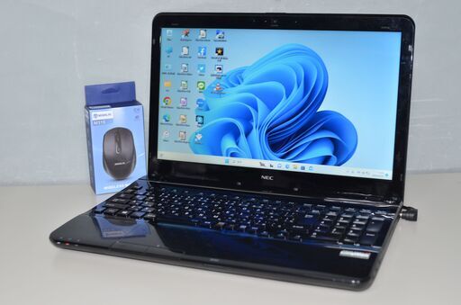 中古ノートパソコン Windows11 爆速SSD256GB NEC LS150/J Pentium-B980/メモリ4GB/15.6インチ/HDMI/無線内蔵/DVDマルチ/Webカメラ搭載