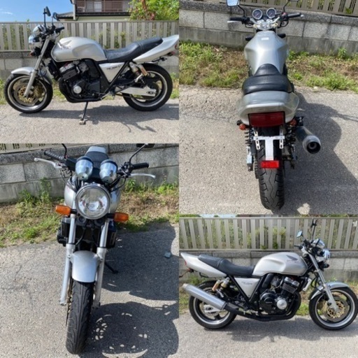 ☆車検付CB400SFバージョンS☆ブレーキパッド・プラグ・フルードなどなど新品交換^_^イロイロ整備で快調です！ ☆車検付CB400SFバージョンS☆ブレーキパッド・プラグ・フルードなど