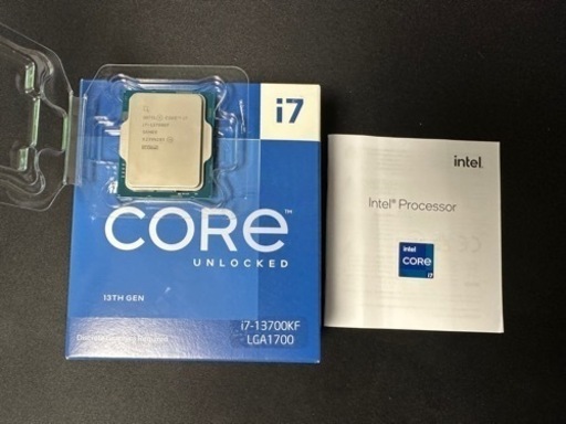 PCパーツ core i7 13700kf