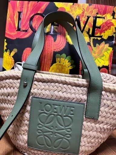 ロエベ LOEWE バスケットバッグ 2022限定カラー - ハンドバッグ