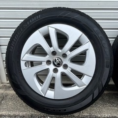 プリウス50系 プリウス純正アルミホイール 15インチ 夏タイヤ 4本セット