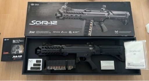 東京マルイ SGR-12  ドラムマガジンをセットで
