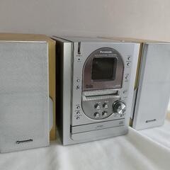 Panasonic MD CD カセットコンポ