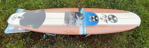 GERRY LOPEZ サーフボード244cm リーシュ・フィン デッキパット