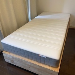 【受け渡し候補者決定】IKEA ベッド、マットレス