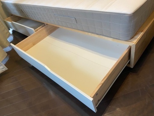 【受け渡し候補者決定】IKEA ベッド、マットレス