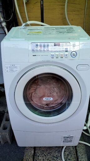 三洋ドラム式洗濯機2010年。程度良
