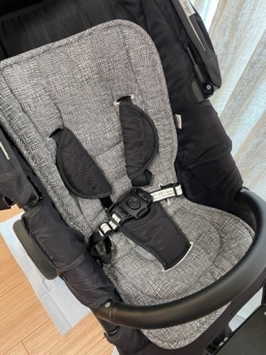 取引中】エアバギー 三輪ベビーカー レインカバー・空気入れ・シート