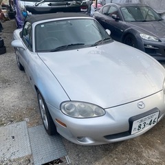 【ネット決済・配送可】ロードスター　後期　NB8C  6速車　ド...