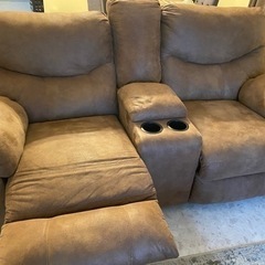 リクライニングソファー　セット