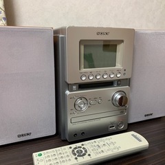 無料SONYミニコンポ　CMT-M35WM