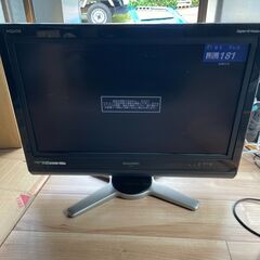 ＜無料＞SHARP 2008年製 液晶テレビ LC-26D30