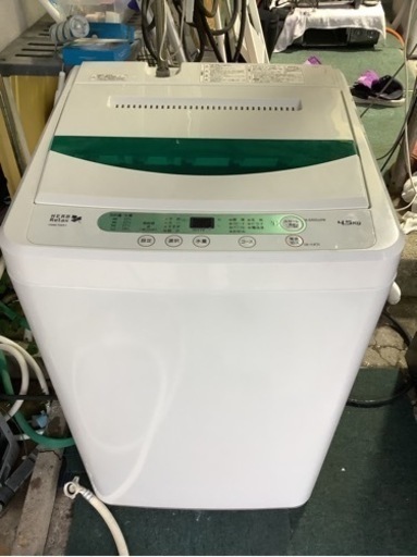【リサイクルサービス八光】2019年製　ヤマダ　4.5kg　全自動洗濯機　YWM-T45A1