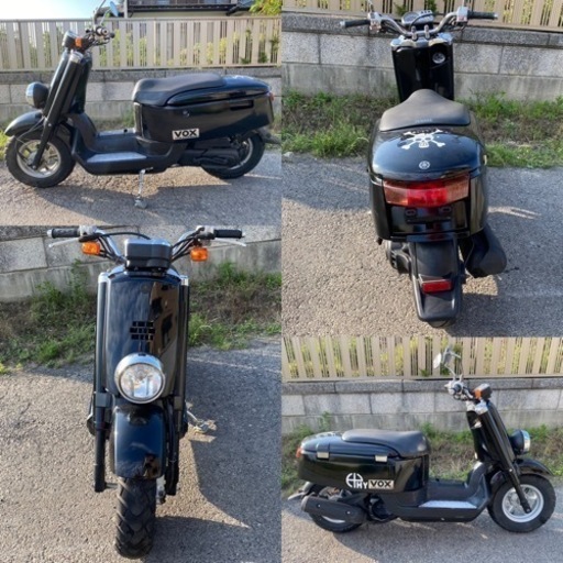 ☆VOX50.低燃費FIモデル☆タイヤ・ブレーキ・プラグなどなど新品交換！イロイロ整備で快調ですよ^_^50cc原付スクーター☆ ☆VOX50.低燃費FIモデル☆タイヤ・ブレーキ・プラグなどなど新品交換