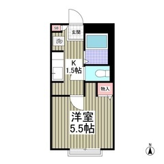 🉐ネット無料駅近1K空きます⭐️岩槻駅徒歩5分🚃敷金礼金ゼロで初...