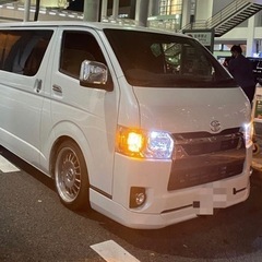 CRS フロントリップスポイラー　ver4 ハイエースナロー用