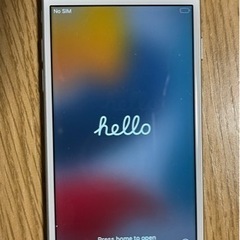 iPhone7 128GB シルバー　(お届けいたします　要相談)