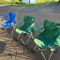 キャンプ用椅子　×3