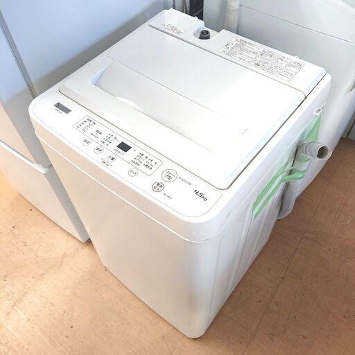 7/3ヤマダ/YAMADA 洗濯機 YWM-T45H1 2021年製 4.5キロ 家電