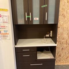 ☆中古￥21,800！【店長おすすめ】キッチンボード 家具 収納家具 幅88 