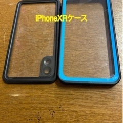 未使用に近い　iPhoneXRケース　クリア色