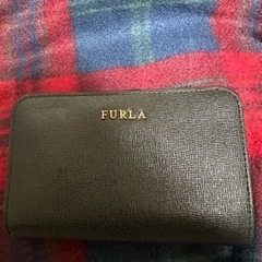 【ネット決済・配送可】FURLA 二つ折り財布