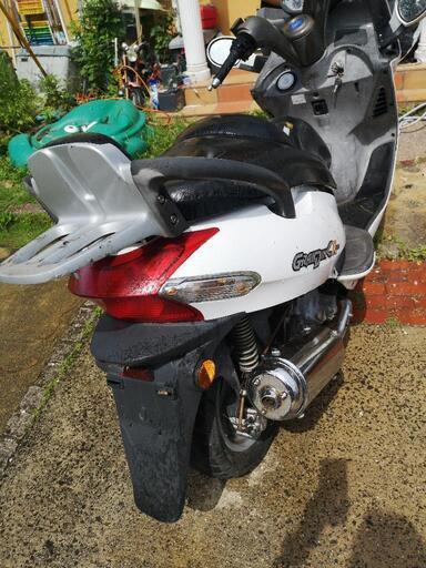 キムコ グランディング 125cc 原付 エンジンかかりますが‥ キー、書類