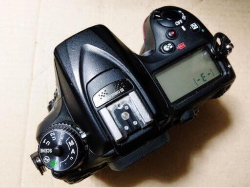 本格一眼レフカメラ【超望遠レンズ付】Nikon D7200(やや難あり