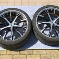 ⭐️WORK SCHWERTシュバート20インチ4本セット245/35ZR20中古品 アル