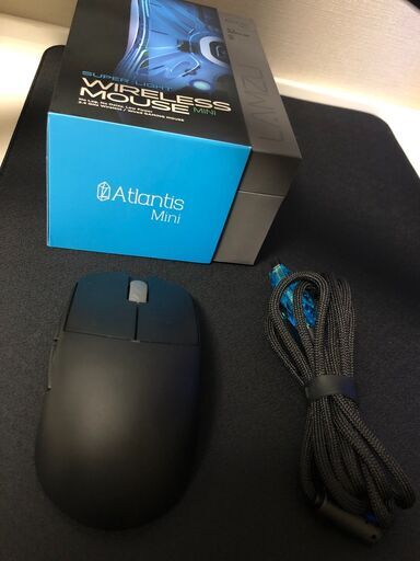 ゲーミングマウス LAMZU Atlantis Mini Black