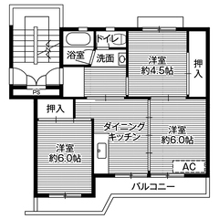 【初期費用格安物件】敷金・礼金・手数料が0円！ビレッジハウス大塚台3号棟 (202号室) - 宮崎市