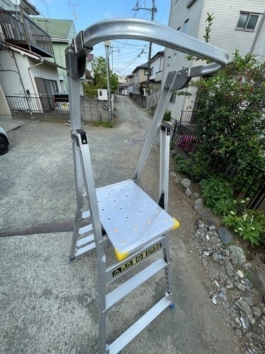 引取限定】可搬式作業台GOP 感知ガード搭載軽量作業台 SGセトー L