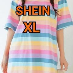 SHEINのTシャツワンピｰスXL新品未使用