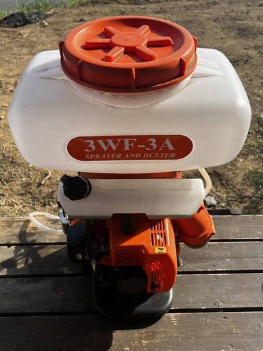 背負式エンジン噴霧器 動力噴霧器 20Lタンク 3WF-3A 使用回数2回