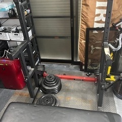 ウエイトトレーニングセット　重り200キロ強、付き