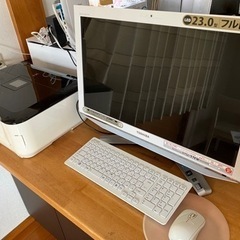 デスクトップパソコン、プリンタ