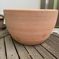 テラコッタ　素焼き　植木鉢　35cm