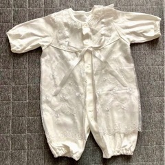 【価格相談◯、未使用、日本製】新生児セレモニードレス　50-60サイズ