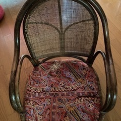 ラタン　籐　座椅子