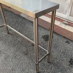 業務用 作業台 調理台 幅1200×奥行300×高さ845(mm) 厨房機材 飲食店 キッチン 厨房機器 店舗用品 洗い場 直接引き取り可能 大阪発