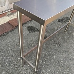 業務用 作業台 調理台 幅1200×奥行300×高さ845(mm) 厨房機材 飲食店 キッチン 厨房機器 店舗用品 洗い場 直接引き取り可能 大阪発