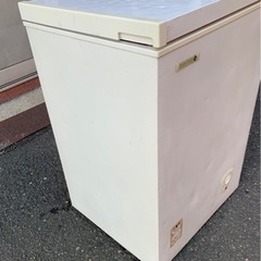 【動確済み】電気冷凍庫 JH-94C 46L 冷凍庫 縦型ストッカー 厨房機材 厨房機器 店舗用品 業務用冷凍庫 上開き 大阪発