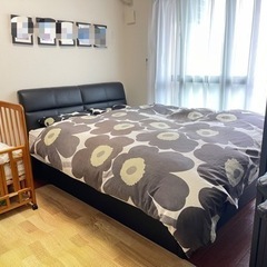 ベッド　ダブルベッド　フランスベッド