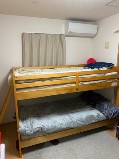 SOLD中古品 ニトリ木製2段ベッド