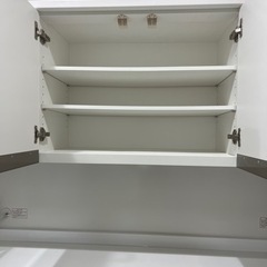 ニトリ　リガーレ　食器棚　ホワイト