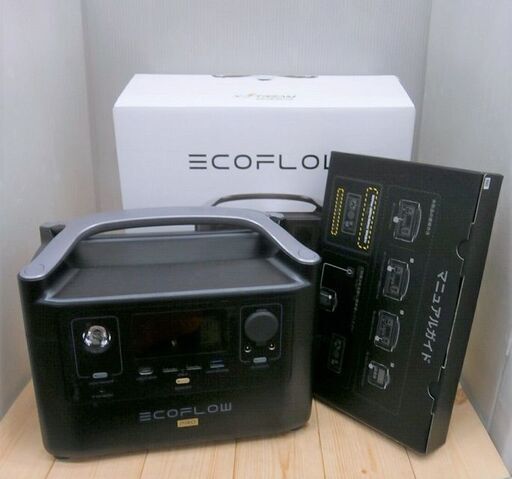 【引取限定】 EcoFlow ポータブル電源 RIVER Pro 720Wh 出力600W 中古品 EF4PRO ポータブルバッテリ 【ハンズクラフト八幡西店】